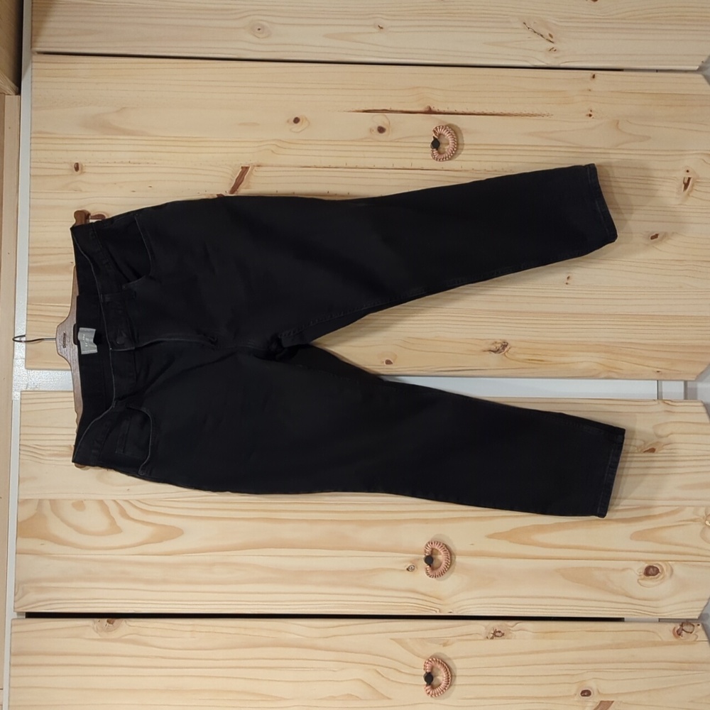Everlane the slim 4 way stretch denim in black, men's 38*28
